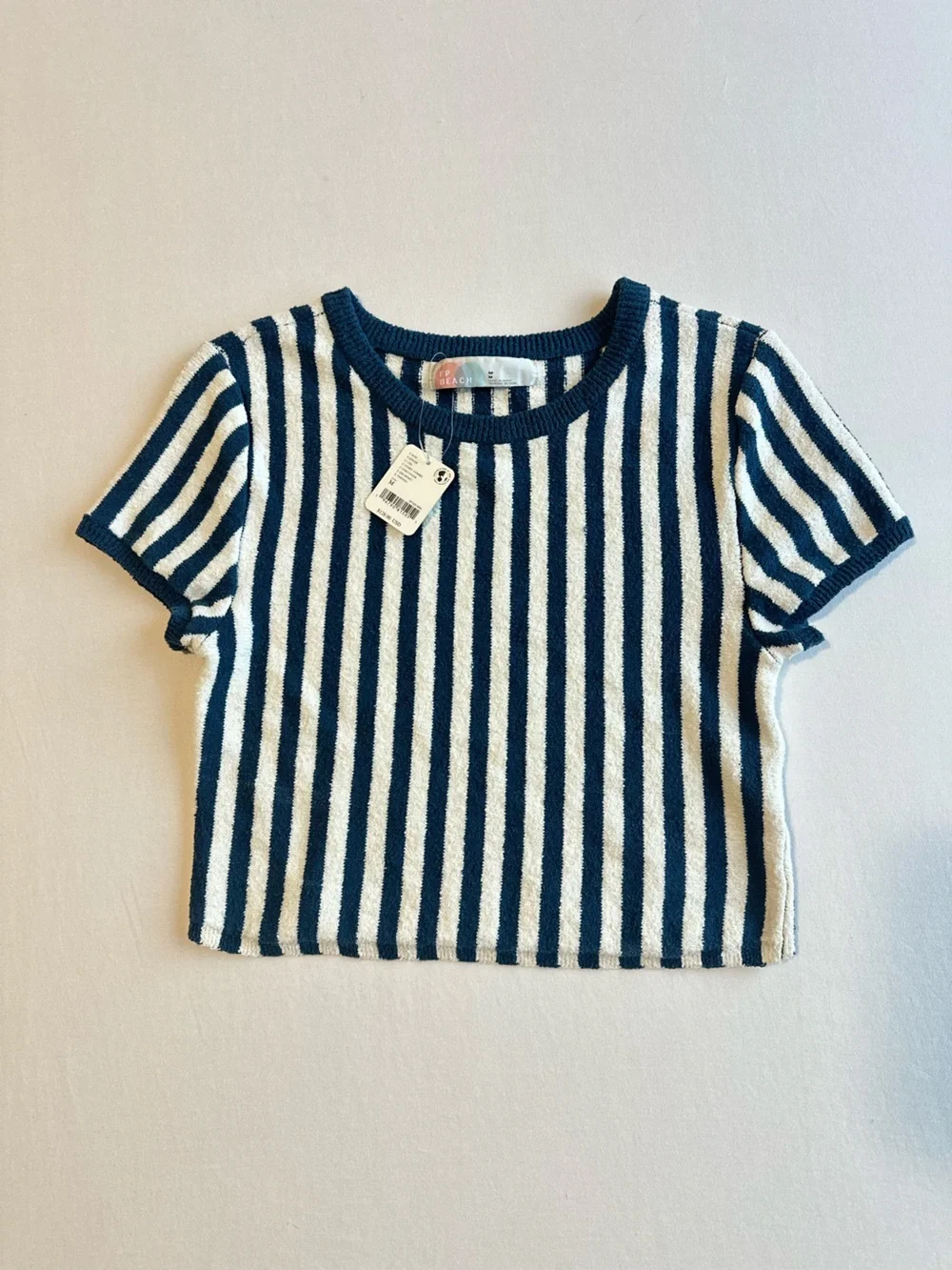 Free People Beach Striped Top